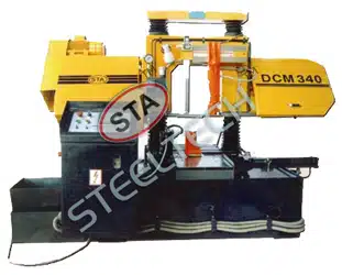 Double column heavy-duty bandsaw machine