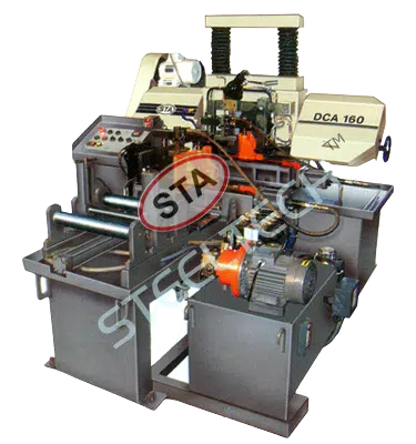 Fully automatic double column bandsaw machine