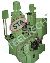 Support mounting machine for component machining